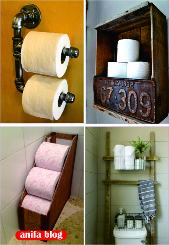 40 Best Simple DIY Toilet Paper Holders Designs and Ideas