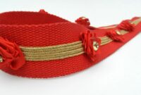 DIY-embellish-red-belt-for-girls
