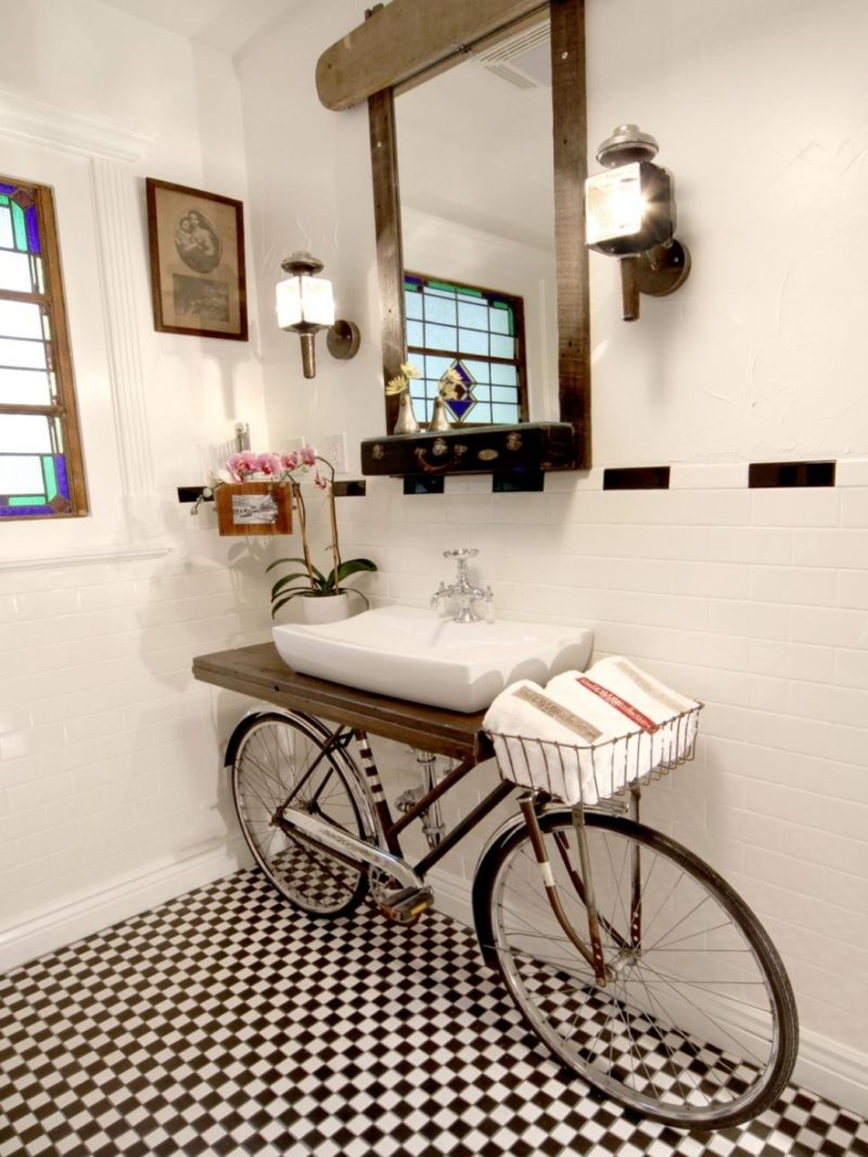 40 Amazing Rustic Bathroom Vanities Ideas & Design Images