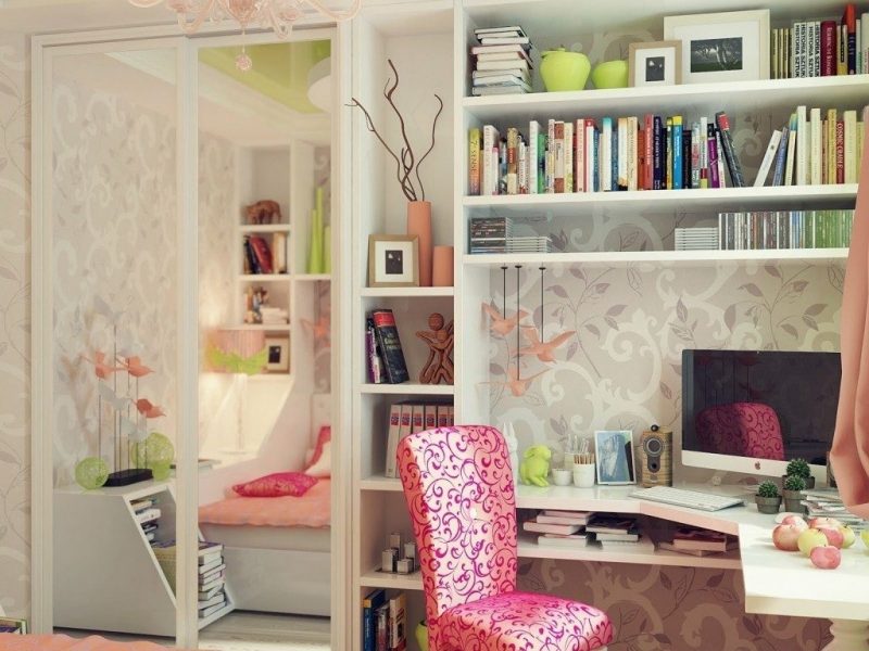 cozy study area