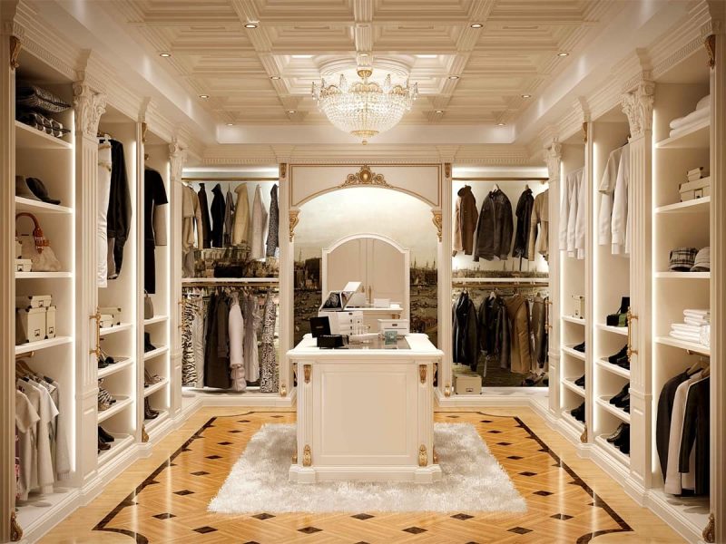 luxury walk in closet ideas